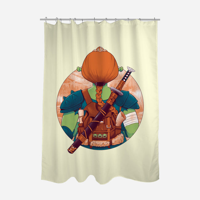 Autumn Swamp-None-Polyester-Shower Curtain-Bruno Mota