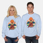 Autumn Swamp-Unisex-Crew Neck-Sweatshirt-Bruno Mota