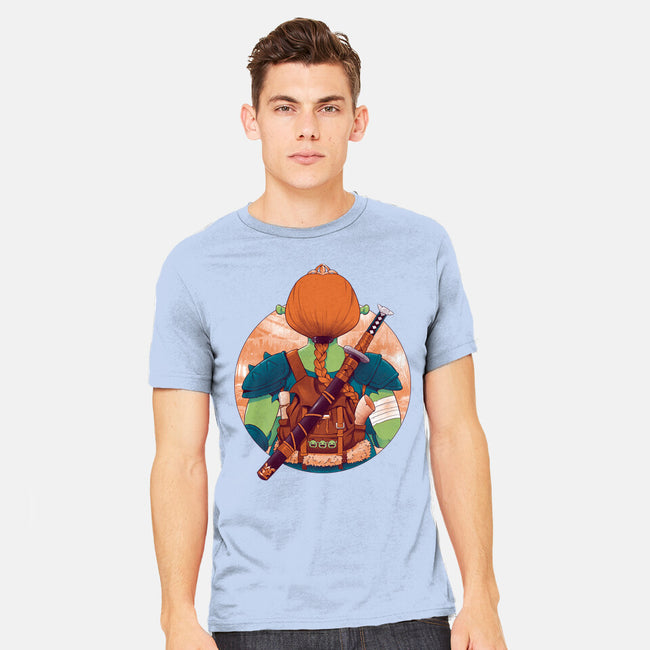 Autumn Swamp-Mens-Heavyweight-Tee-Bruno Mota