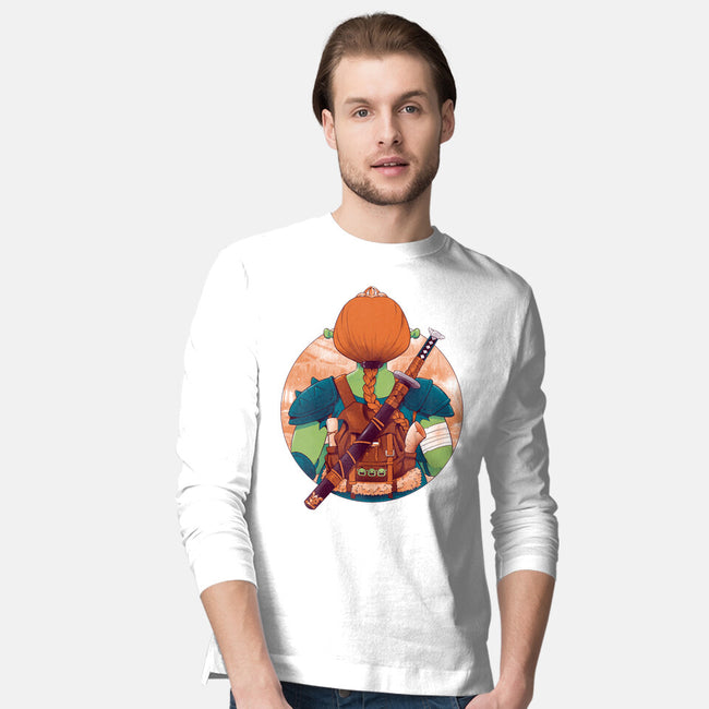Autumn Swamp-Mens-Long Sleeved-Tee-Bruno Mota