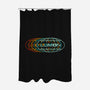 Retro Industry-None-Polyester-Shower Curtain-rocketman_art