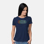 Retro Industry-Womens-Basic-Tee-rocketman_art