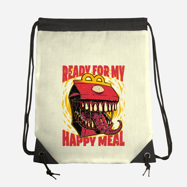 RPG Mimic Meal-None-Drawstring-Bag-Studio Mootant