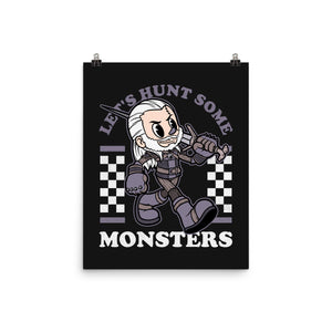 Game Mascot Wizard Hunter