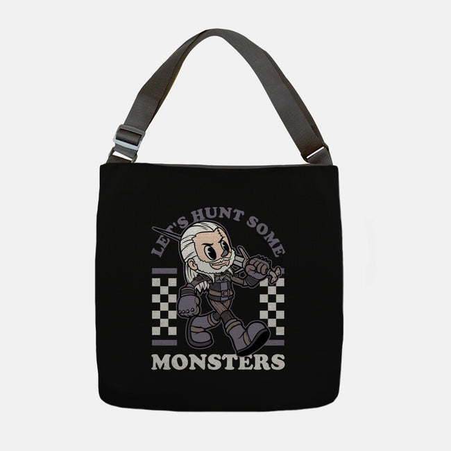 Game Mascot Wizard Hunter-None-Adjustable Tote-Bag-Studio Mootant