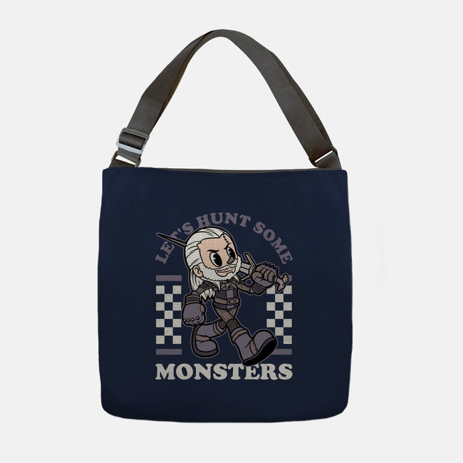 Game Mascot Wizard Hunter-None-Adjustable Tote-Bag-Studio Mootant
