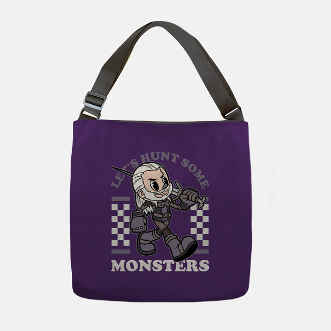 Game Mascot Wizard Hunter-None-Adjustable Tote-Bag-Studio Mootant