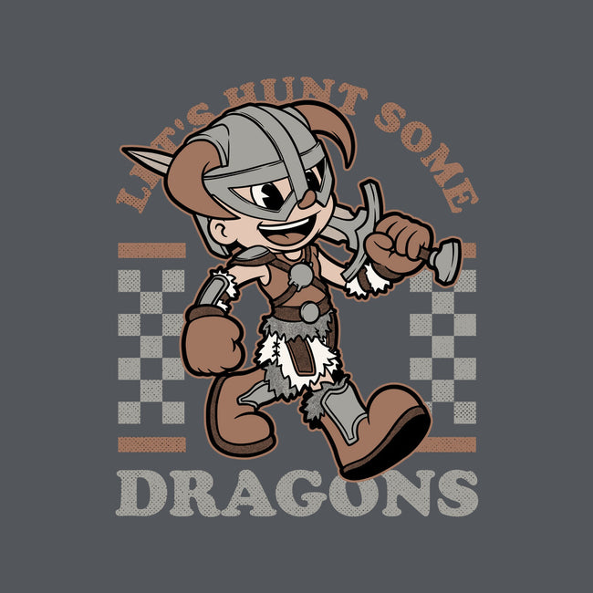Game Mascot Dragon Hunter-Mens-Heavyweight-Tee-Studio Mootant