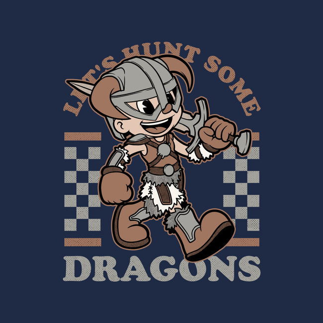 Game Mascot Dragon Hunter-Mens-Heavyweight-Tee-Studio Mootant