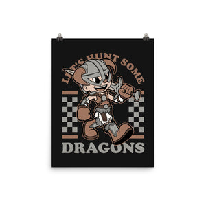Game Mascot Dragon Hunter