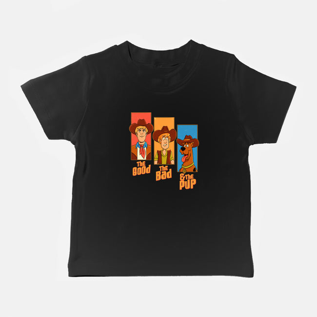 The Good The Bad And The Pup-Baby-Basic-Tee-P1yu5h