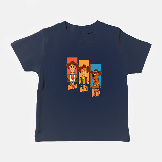 The Good The Bad And The Pup-Baby-Basic-Tee-P1yu5h