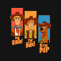 The Good The Bad And The Pup-Womens-Racerback-Tank-P1yu5h