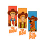 The Good The Bad And The Pup-Unisex-Kitchen-Apron-P1yu5h