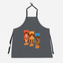 The Good The Bad And The Pup-Unisex-Kitchen-Apron-P1yu5h