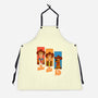 The Good The Bad And The Pup-Unisex-Kitchen-Apron-P1yu5h