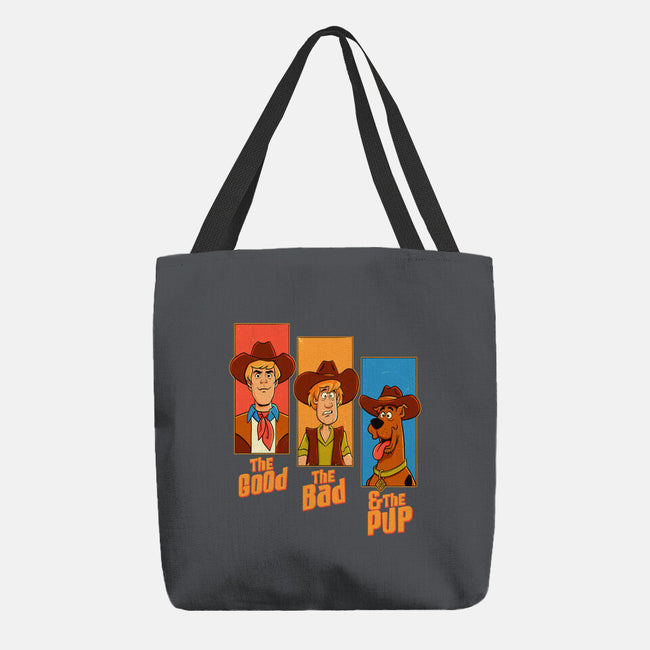 The Good The Bad And The Pup-None-Basic Tote-Bag-P1yu5h