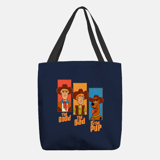 The Good The Bad And The Pup-None-Basic Tote-Bag-P1yu5h