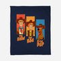 The Good The Bad And The Pup-None-Fleece-Blanket-P1yu5h