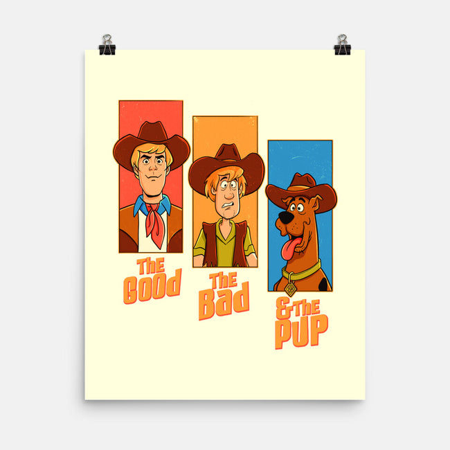 The Good The Bad And The Pup-None-Matte-Poster-P1yu5h