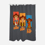 The Good The Bad And The Pup-None-Polyester-Shower Curtain-P1yu5h
