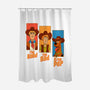 The Good The Bad And The Pup-None-Polyester-Shower Curtain-P1yu5h