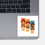 The Good The Bad And The Pup-None-Glossy-Sticker-P1yu5h
