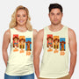The Good The Bad And The Pup-Unisex-Basic-Tank-P1yu5h