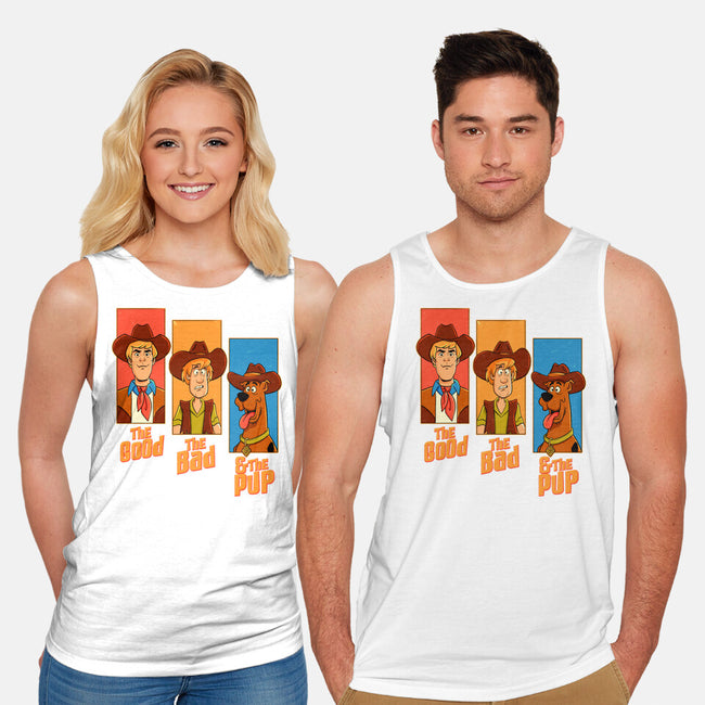 The Good The Bad And The Pup-Unisex-Basic-Tank-P1yu5h