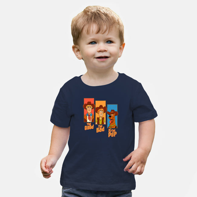 The Good The Bad And The Pup-Baby-Basic-Tee-P1yu5h