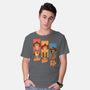 The Good The Bad And The Pup-Mens-Basic-Tee-P1yu5h