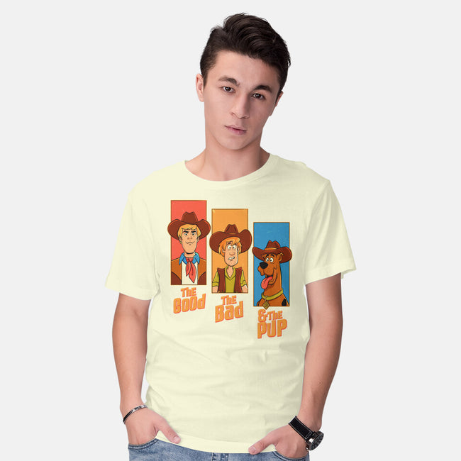 The Good The Bad And The Pup-Mens-Basic-Tee-P1yu5h
