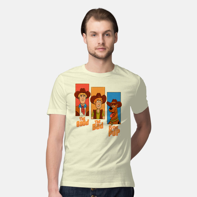 The Good The Bad And The Pup-Mens-Premium-Tee-P1yu5h