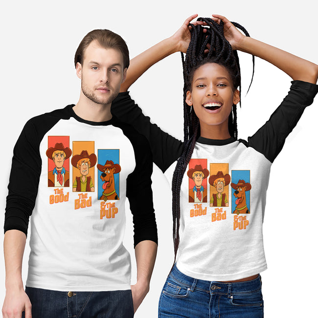The Good The Bad And The Pup-Unisex-Baseball-Tee-P1yu5h