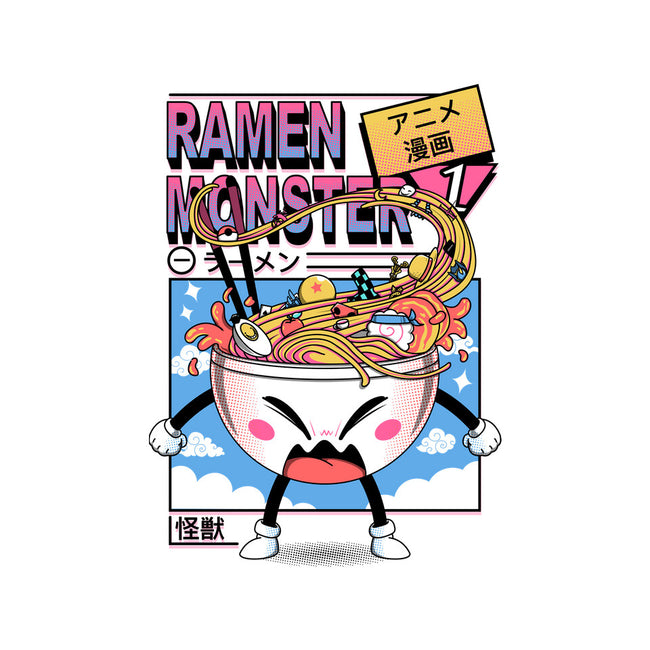 Ramen Manga Monster-Youth-Crew Neck-Sweatshirt-Donnie