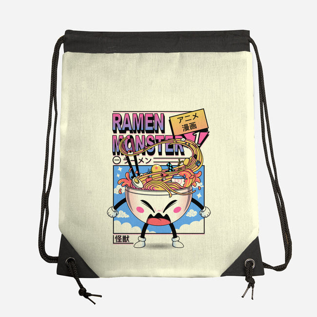 Ramen Manga Monster-None-Drawstring-Bag-Donnie