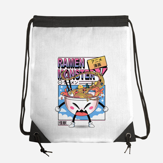 Ramen Manga Monster-None-Drawstring-Bag-Donnie