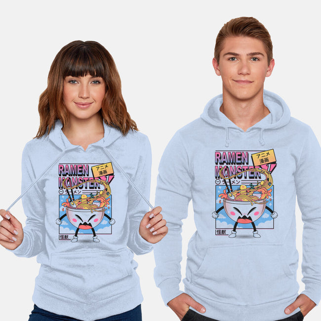 Ramen Manga Monster-Unisex-Pullover-Sweatshirt-Donnie