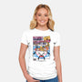 Ramen Manga Monster-Womens-Fitted-Tee-Donnie