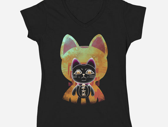 Negative Yokai Cat