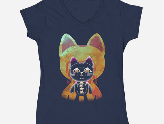 Negative Yokai Cat
