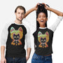 Negative Yokai Cat-Unisex-Baseball-Tee-Donnie