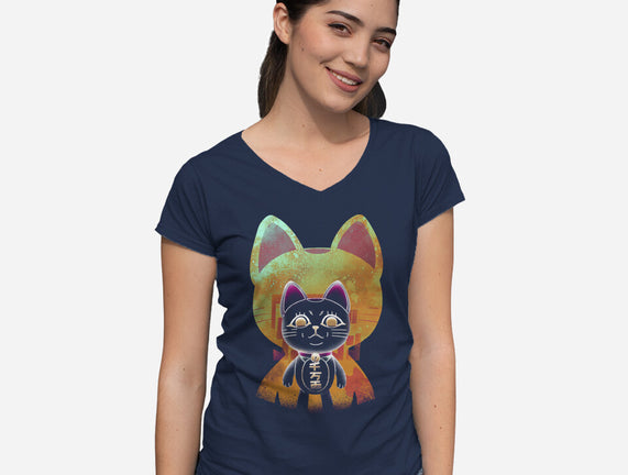 Negative Yokai Cat