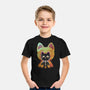 Negative Yokai Cat-Youth-Basic-Tee-Donnie