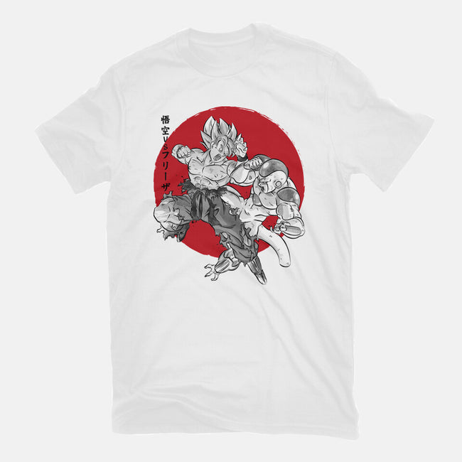 Super Saiyan Vs Fourth Form-Unisex-Basic-Tee-DrMonekers