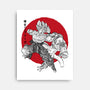 Super Saiyan Vs Fourth Form-None-Stretched-Canvas-DrMonekers