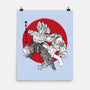 Super Saiyan Vs Fourth Form-None-Matte-Poster-DrMonekers