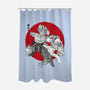 Super Saiyan Vs Fourth Form-None-Polyester-Shower Curtain-DrMonekers