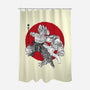 Super Saiyan Vs Fourth Form-None-Polyester-Shower Curtain-DrMonekers
