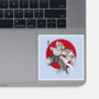 Super Saiyan Vs Fourth Form-None-Glossy-Sticker-DrMonekers